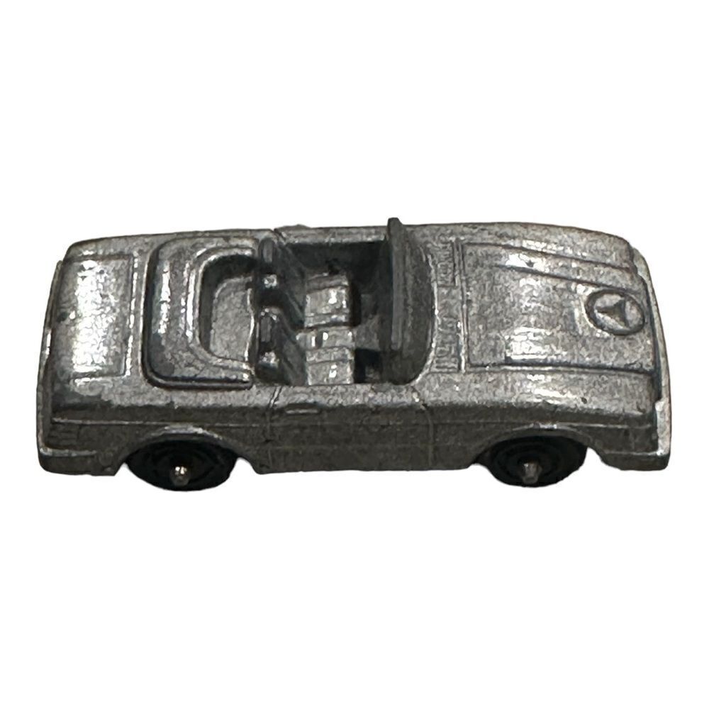 Vintage Tootsietoy Silver Car Mercedes Benz